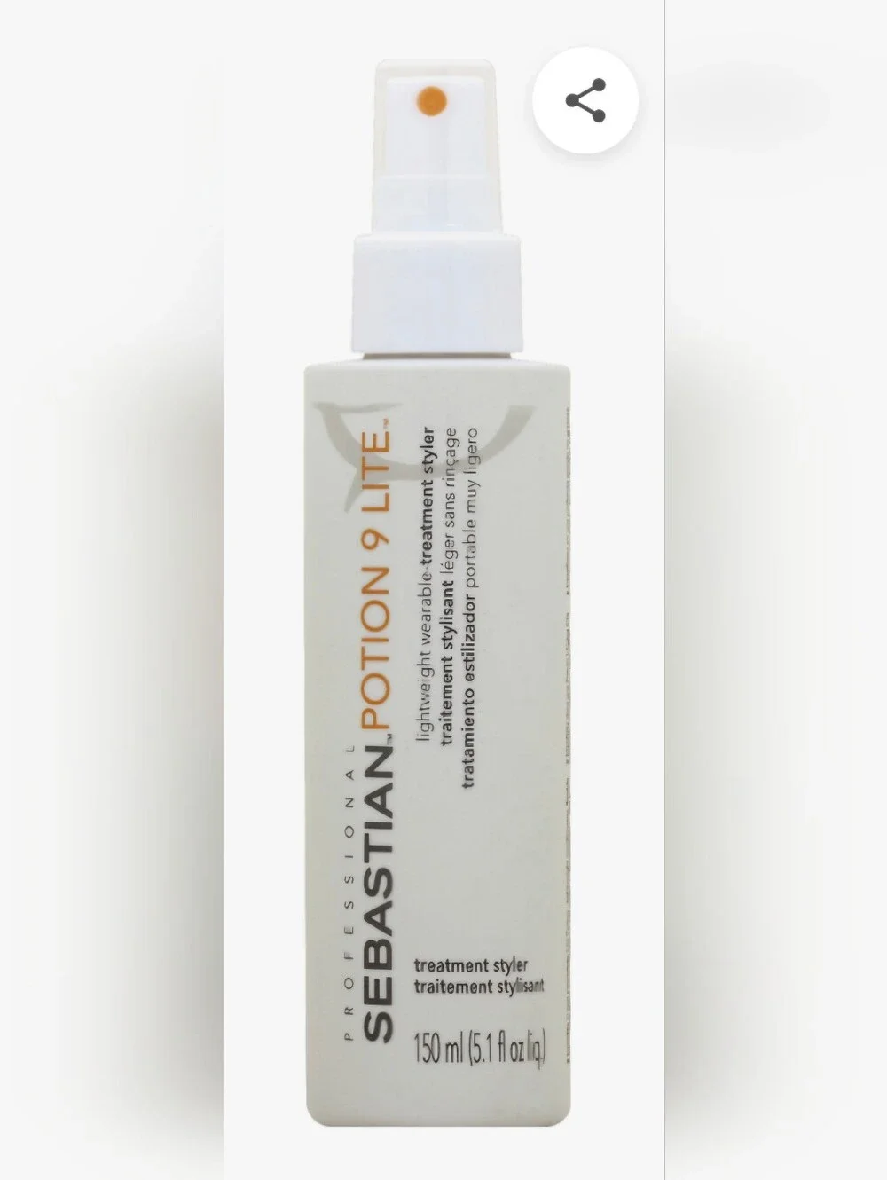 Sebastian Potion 9 Lite Lightweight Treatment - White